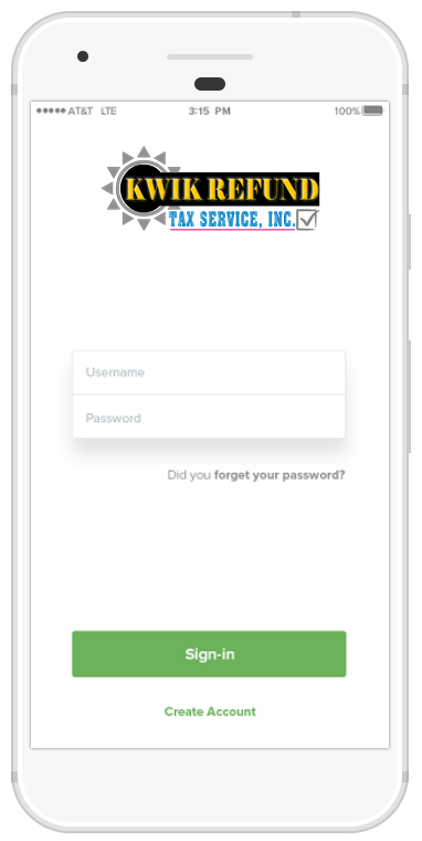 Kwik Refund Taxes To Go App